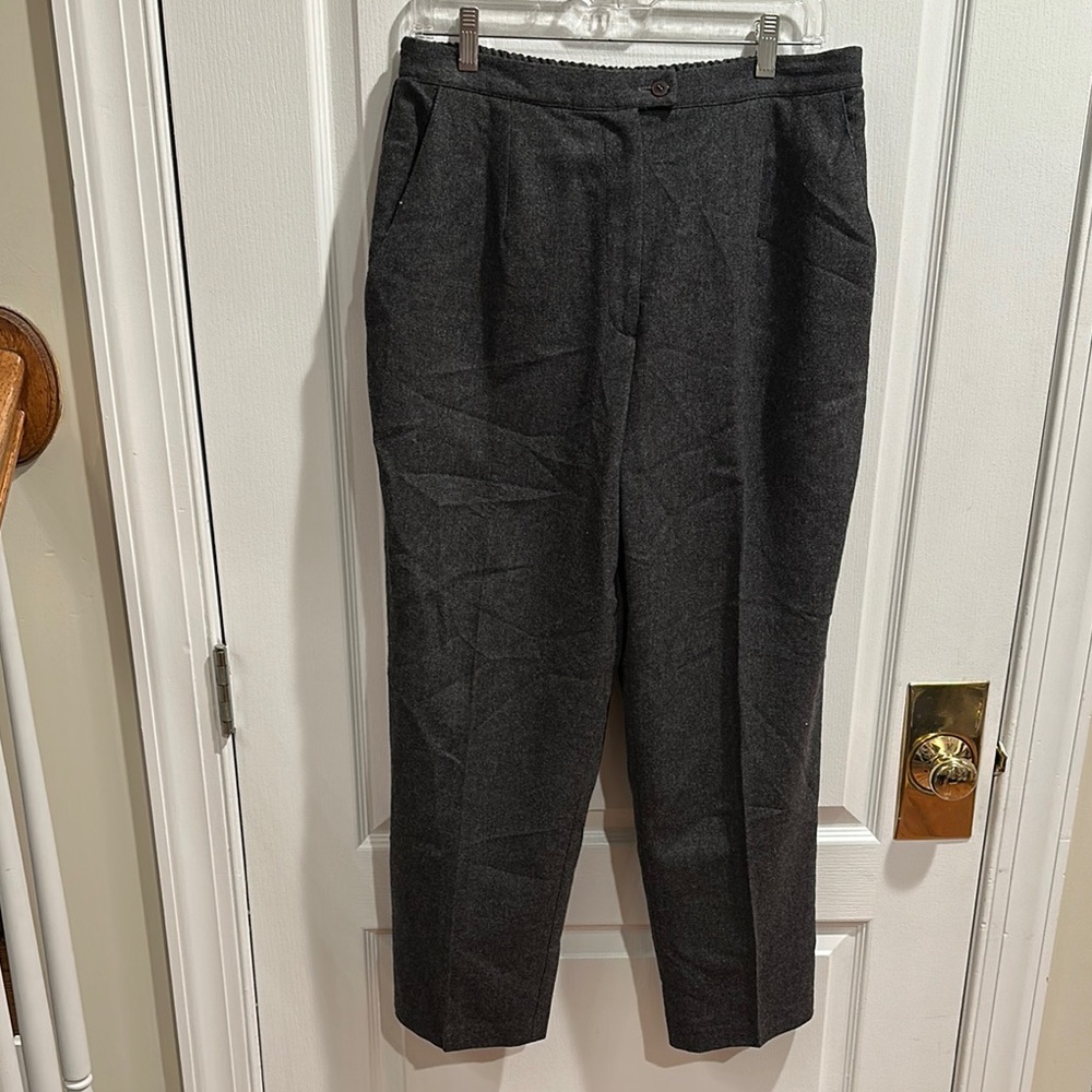 Vintage Willow Ridge Charcoal Gray Trousers